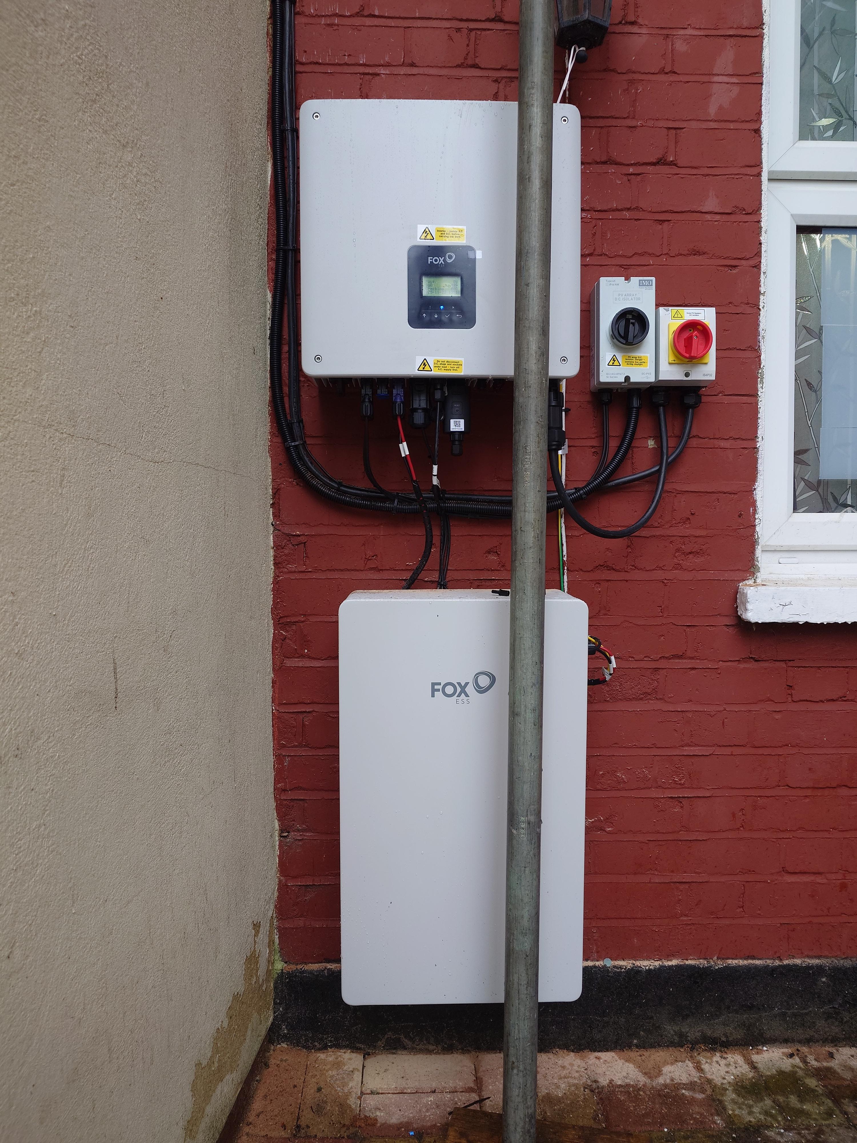 Completed renewable energy installation for a London property by Best Renewables